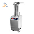 Automatic vaccum chicken sausage maker commercial sausage making machine 300 400 600kg/h sausage stuffer filling machine